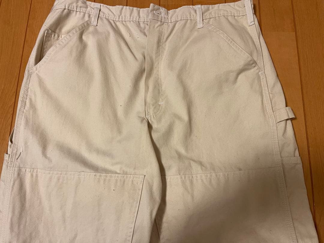 80年代 STANLEY ダブルニー ペインター パンツ アメリカ製