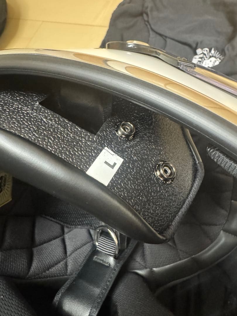 RIDEZ フルフェイスヘルメット　オフホワイト