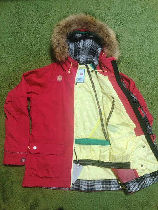 インハビタントスノボウェア上下セット