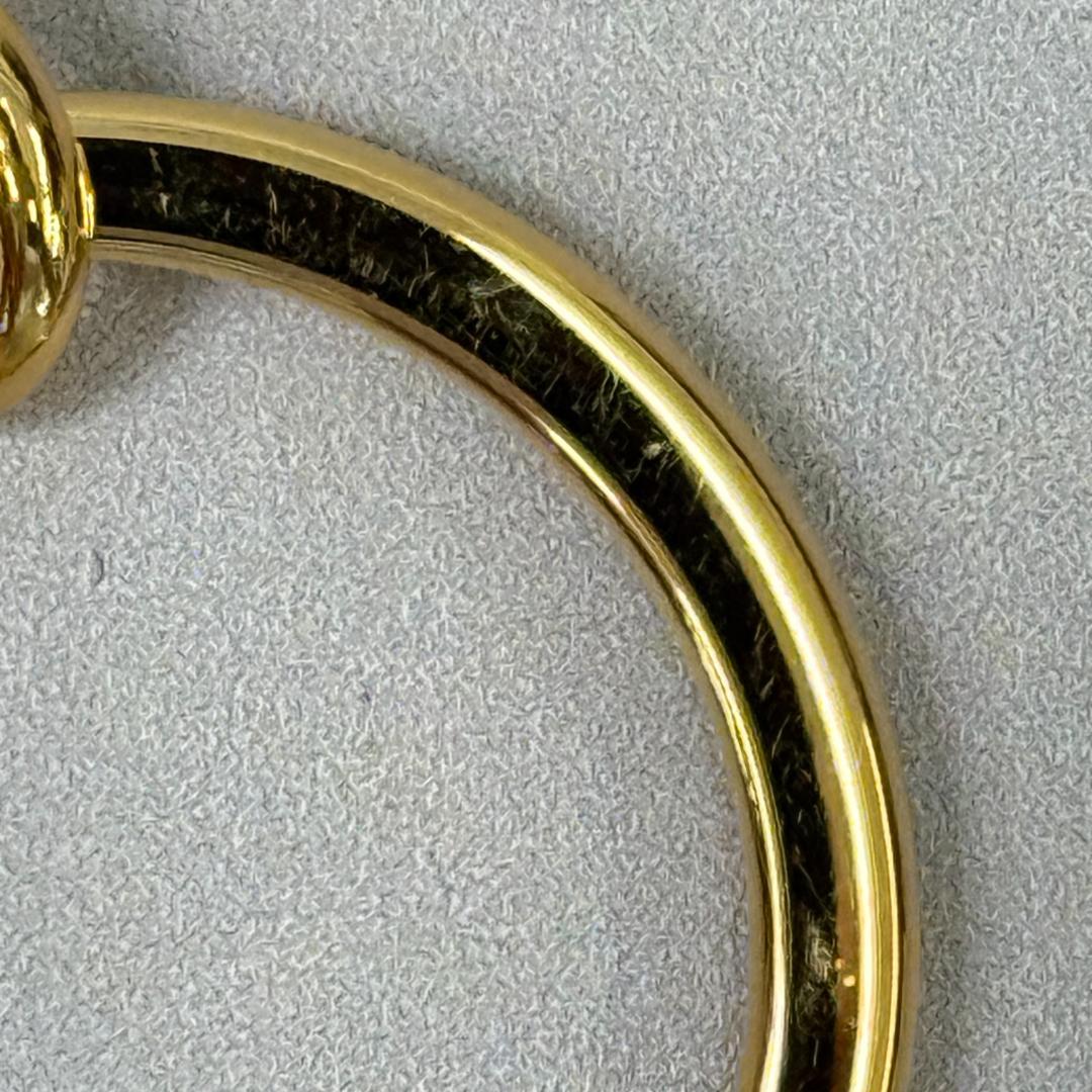 美品 プラダ サフィアーノ ブラック ゴールド キーリング付きケース