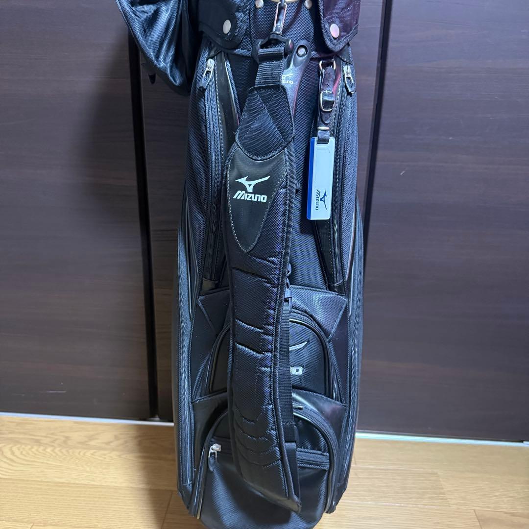Mizuno キャディバッグ ゴルフバッグ ブラック