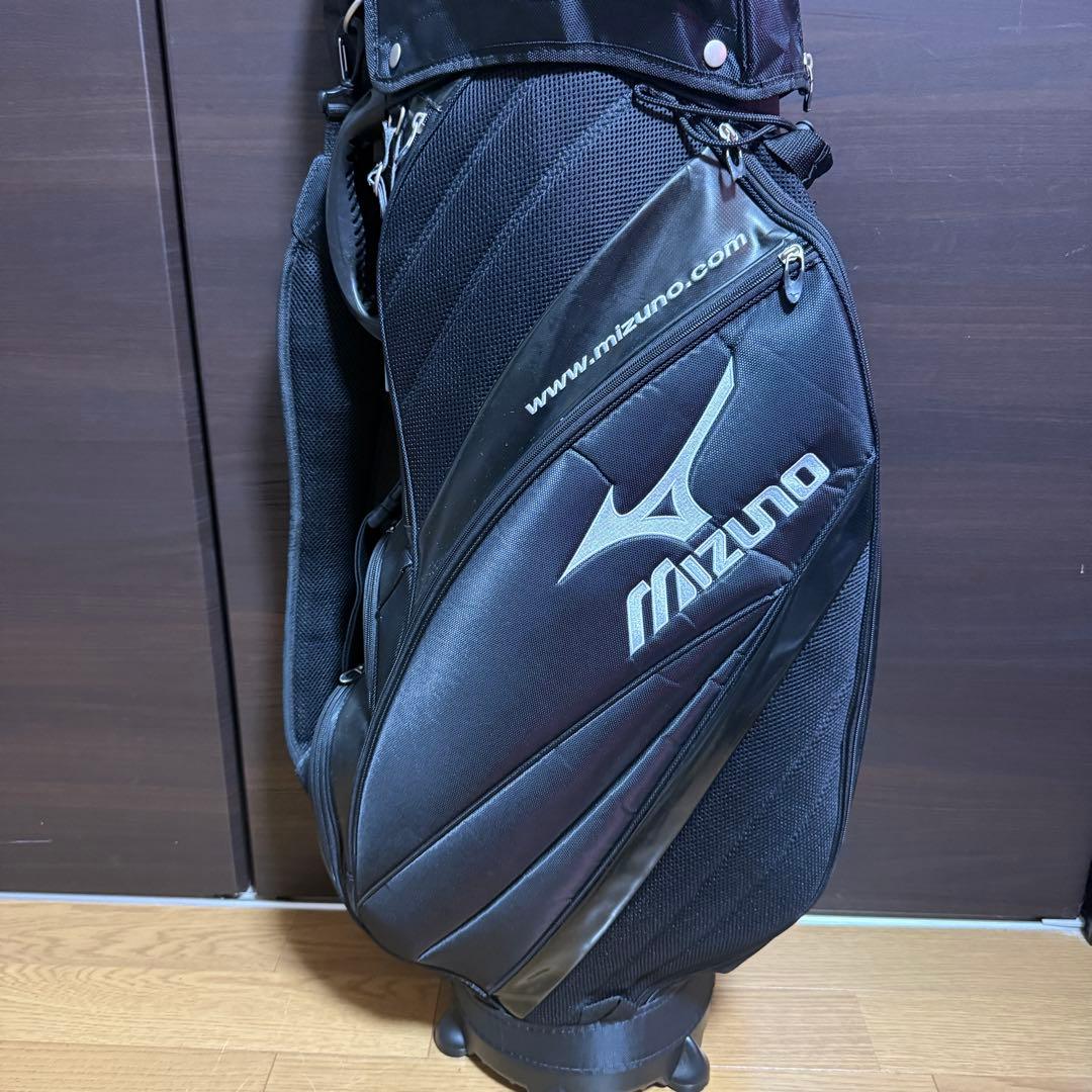 Mizuno キャディバッグ ゴルフバッグ ブラック