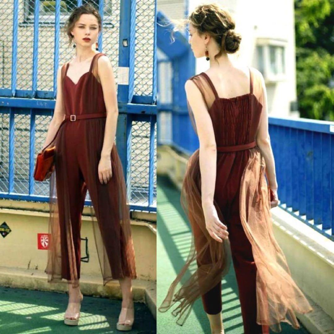 amerivintage チュール ロンパース 結婚式