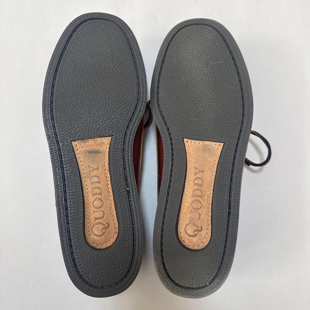Quoddy モカシン　デッキシューズ　ブラウン27.5cm