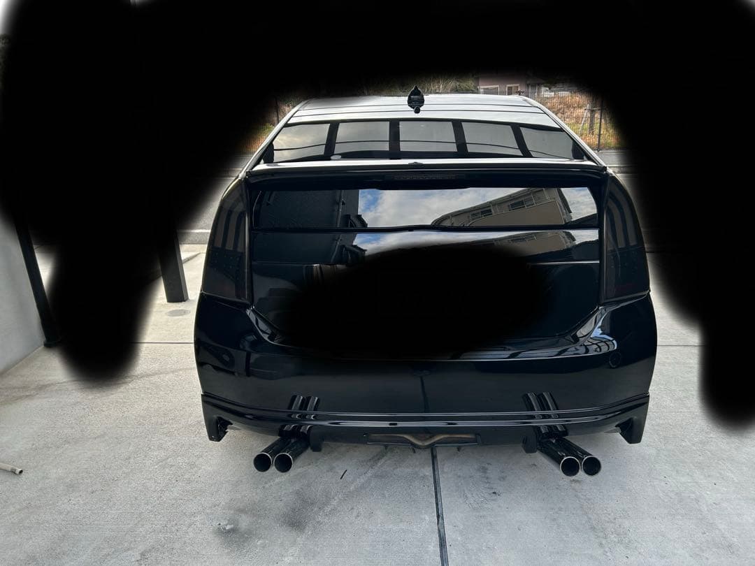 k*)様 30プリウス 4本出しマフラー　単管マフラー　オーバル　付け替え可能