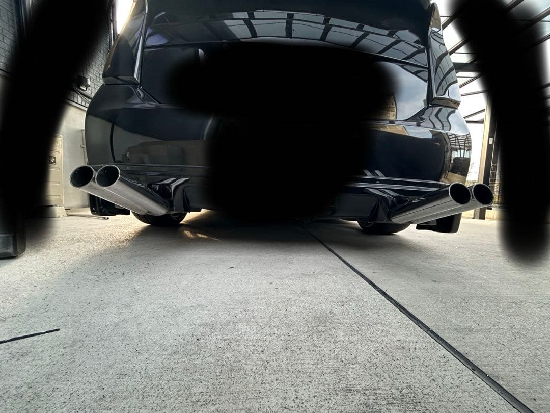 k*)様 30プリウス 4本出しマフラー　単管マフラー　オーバル　付け替え可能