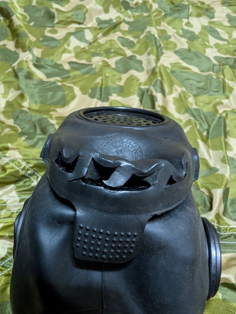 米軍放出品　M17ガスマスク　ガスマスクバッグ　セット　ベトナム戦争　ナム戦