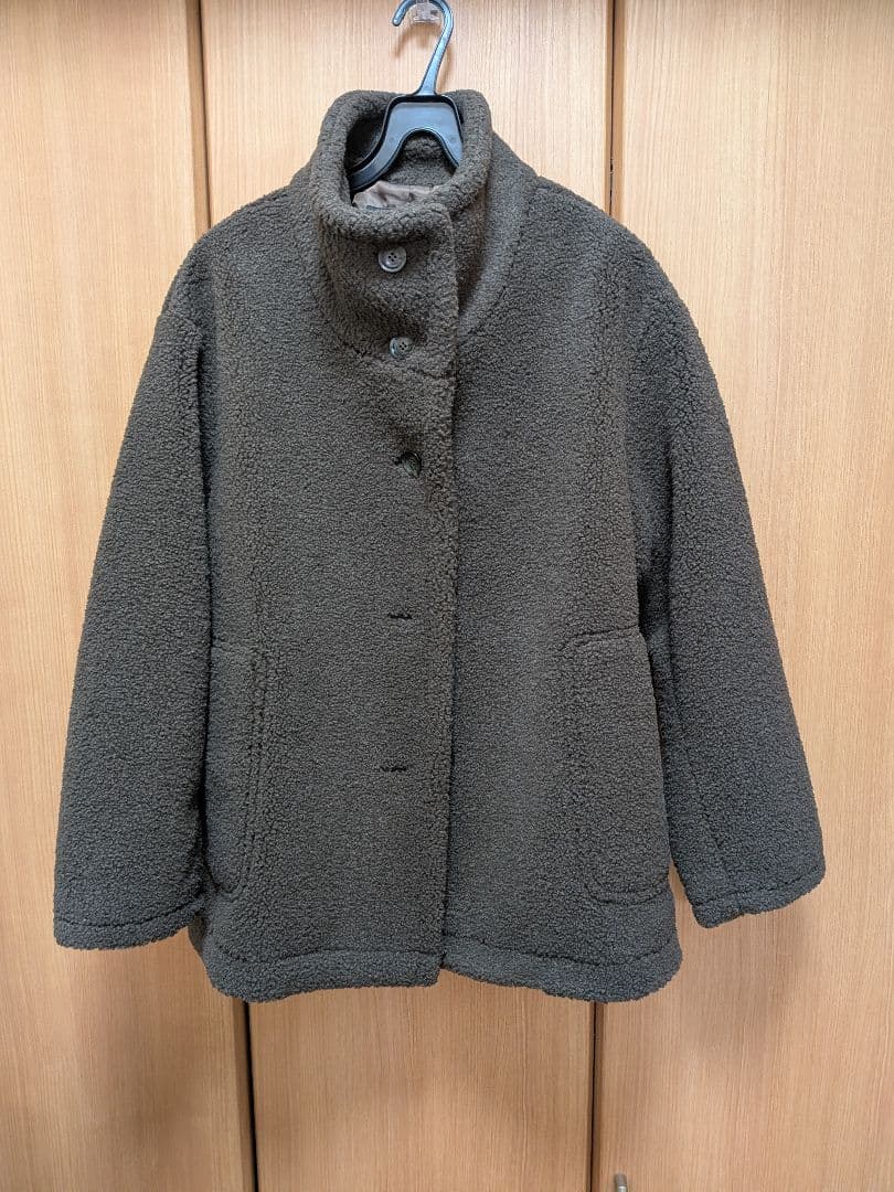 JOURNAL STANDARD 　エコファーショートブルゾン ブラウン