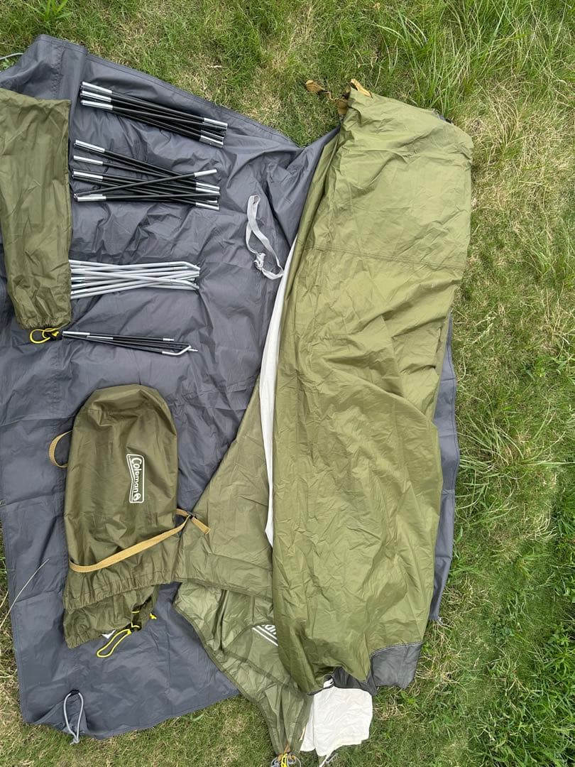 コールマンツーリングドームＬＸ、コールマングランドシートＬＸ用付き