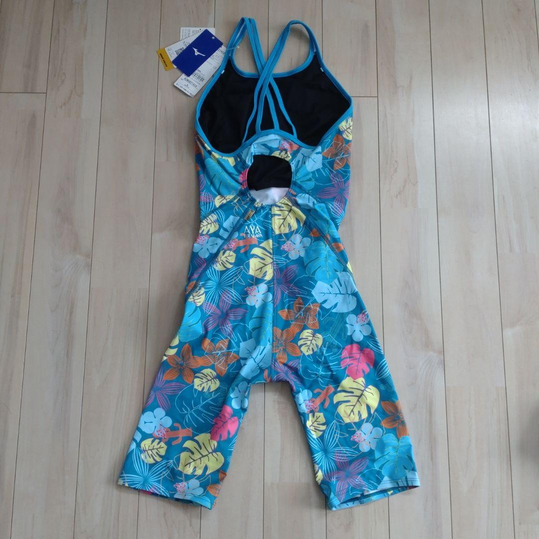 新品　ミズノ　競泳練習水着　ターコイズ