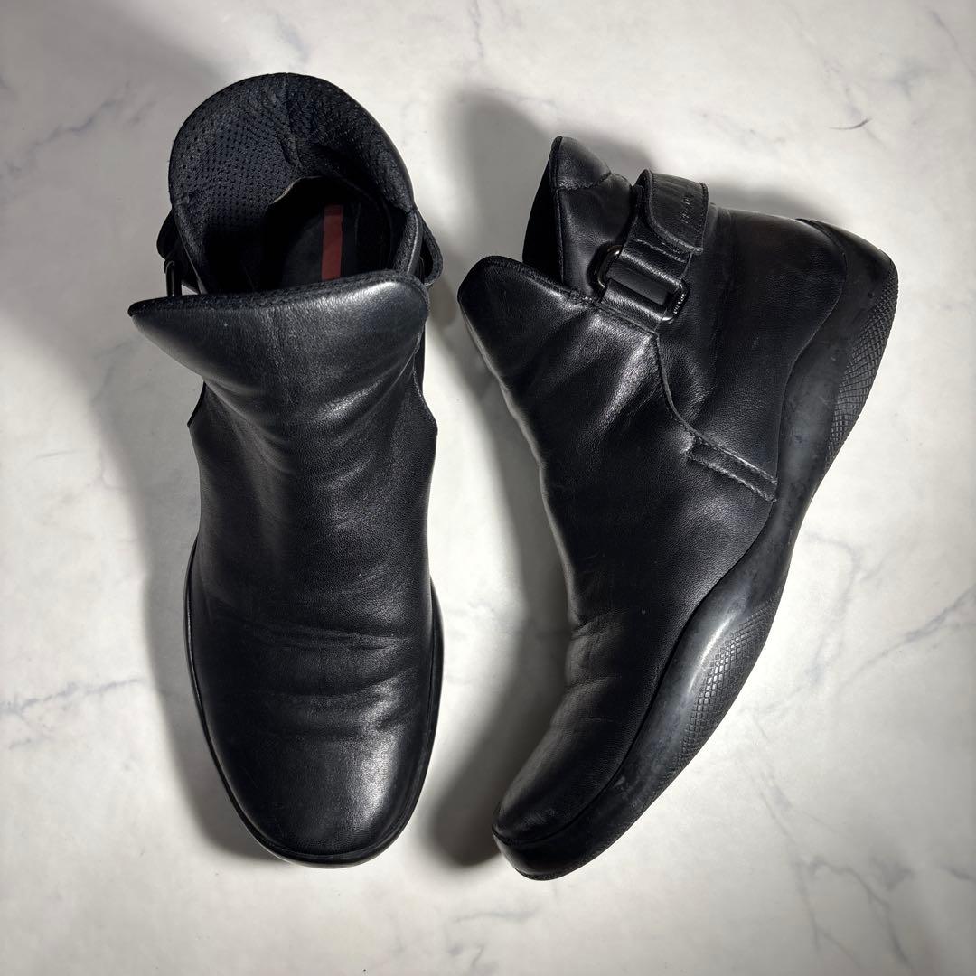 靴 99AW PRADA SPORT leather boots archive