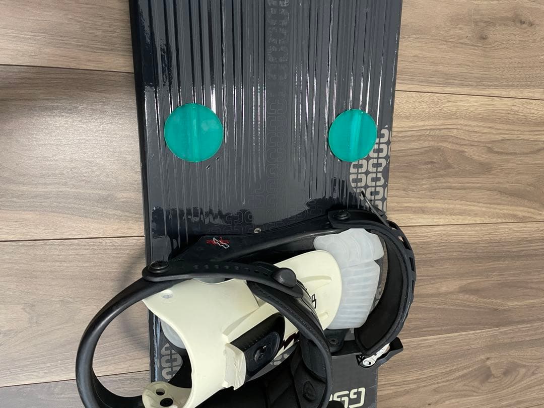 Salomon スノーボード グレー バインディング付き