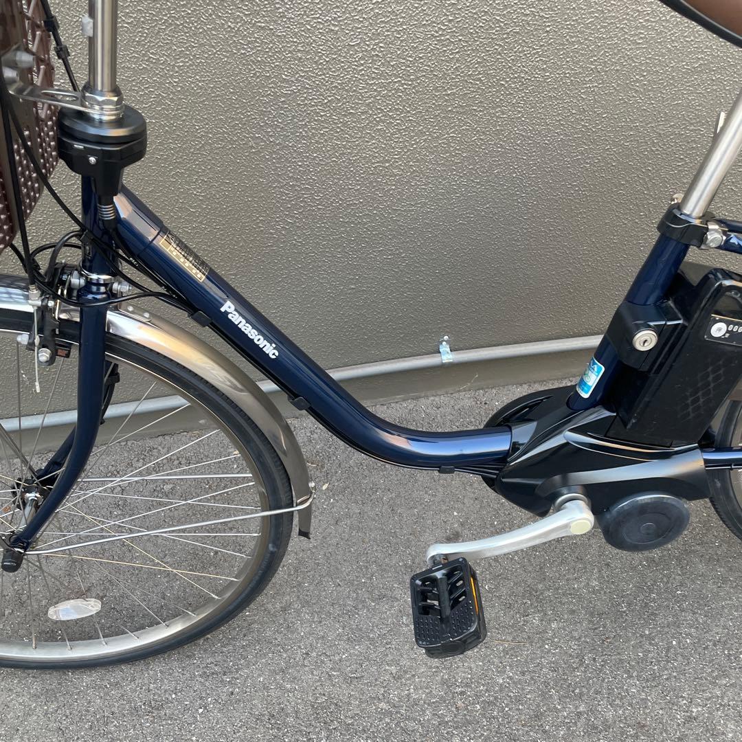 パナソニック電動アシスト自転車26インチ 新型 ブルーバッテリー16A h