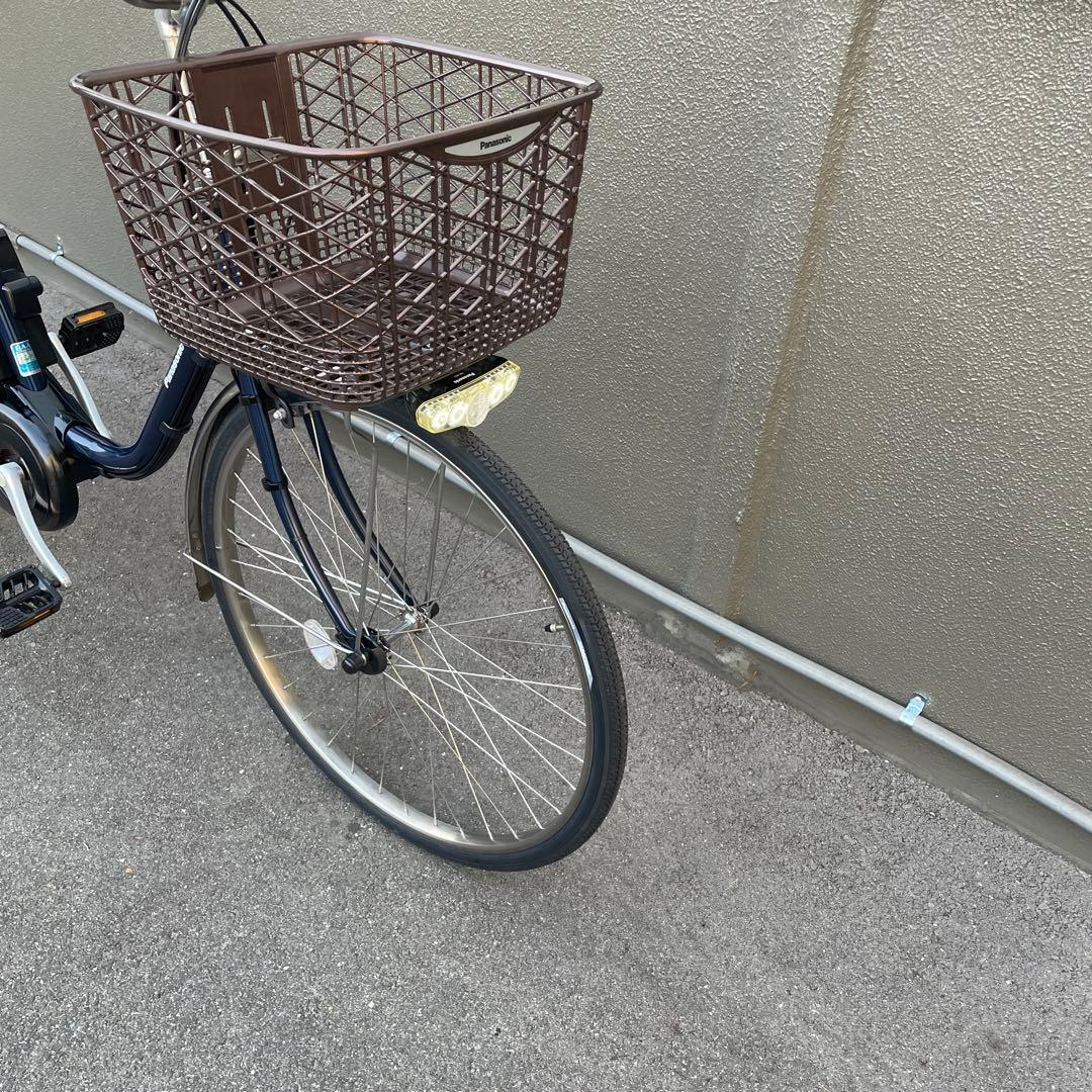 パナソニック電動アシスト自転車26インチ 新型 ブルーバッテリー16A h