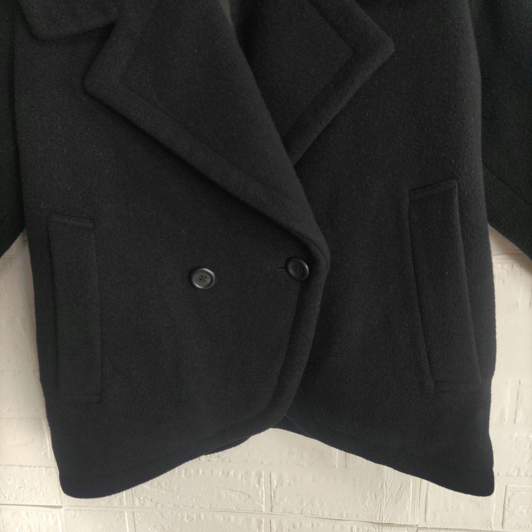 Christian Dior　ウール　ビッグカラー　Pコート　ショートコート