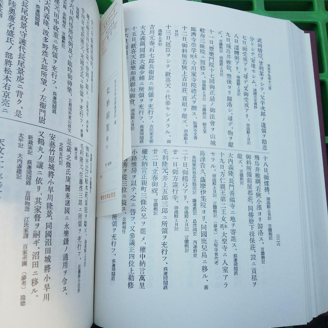 史料綜覧 15冊セット　朝陽会/東京大学 資料編纂所