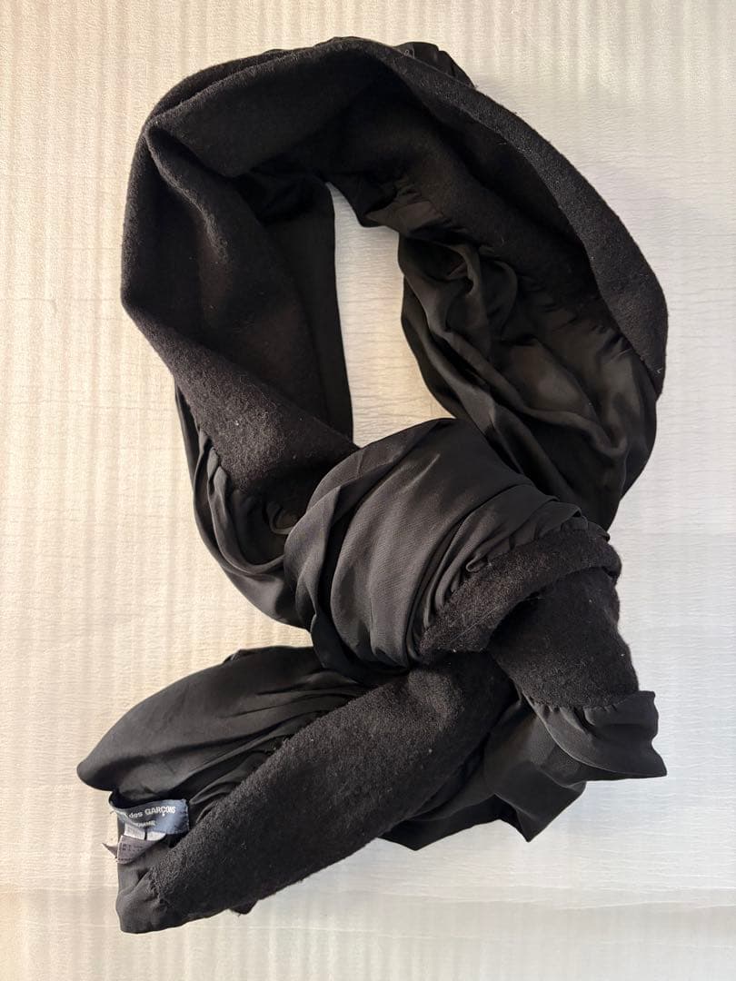 コムデギャルソン オム　縮絨　マフラー