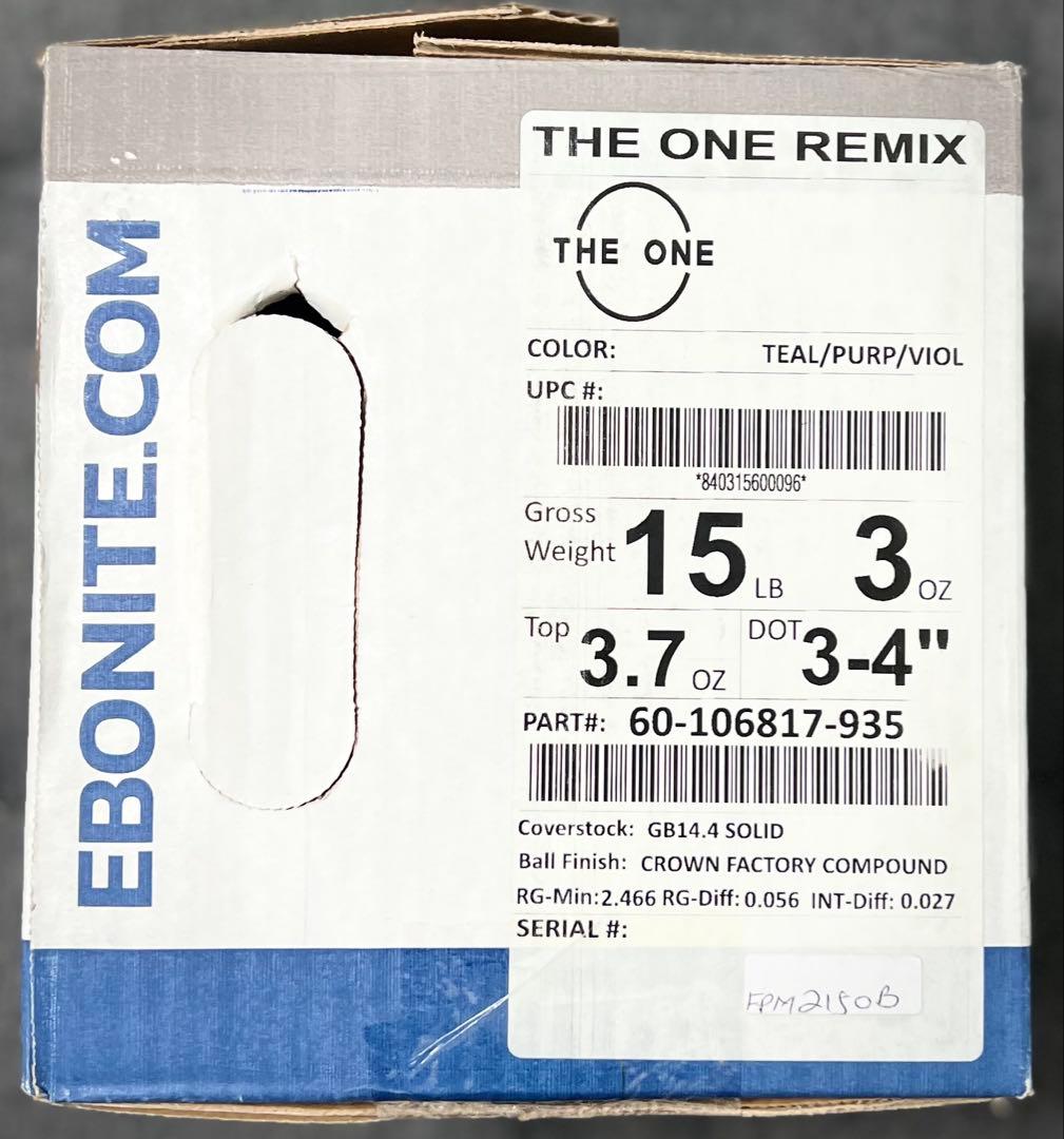 ★再再再値下★人気ザワンリミックス★15ポンド新品★EBONITE★レジェンド★