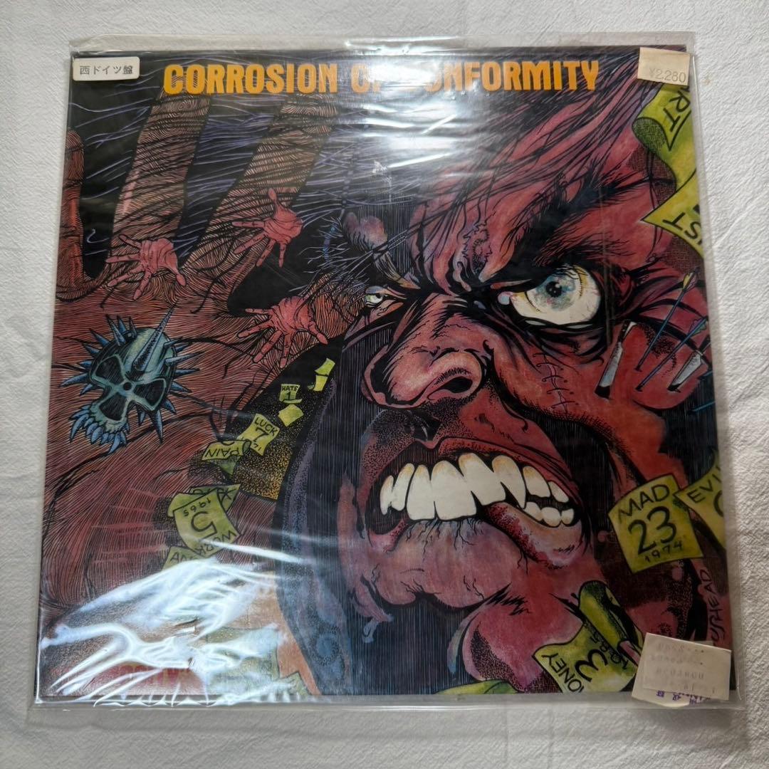 C.O.C. / Animosity LP レコード 西ドイツ盤