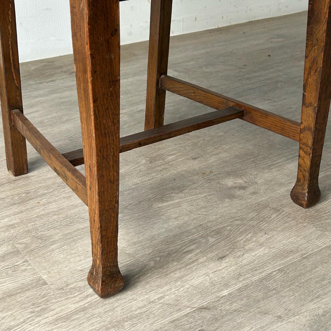 イギリス アンティーク 家具 ダイニング チェア オーク　椅子 英国 404A1