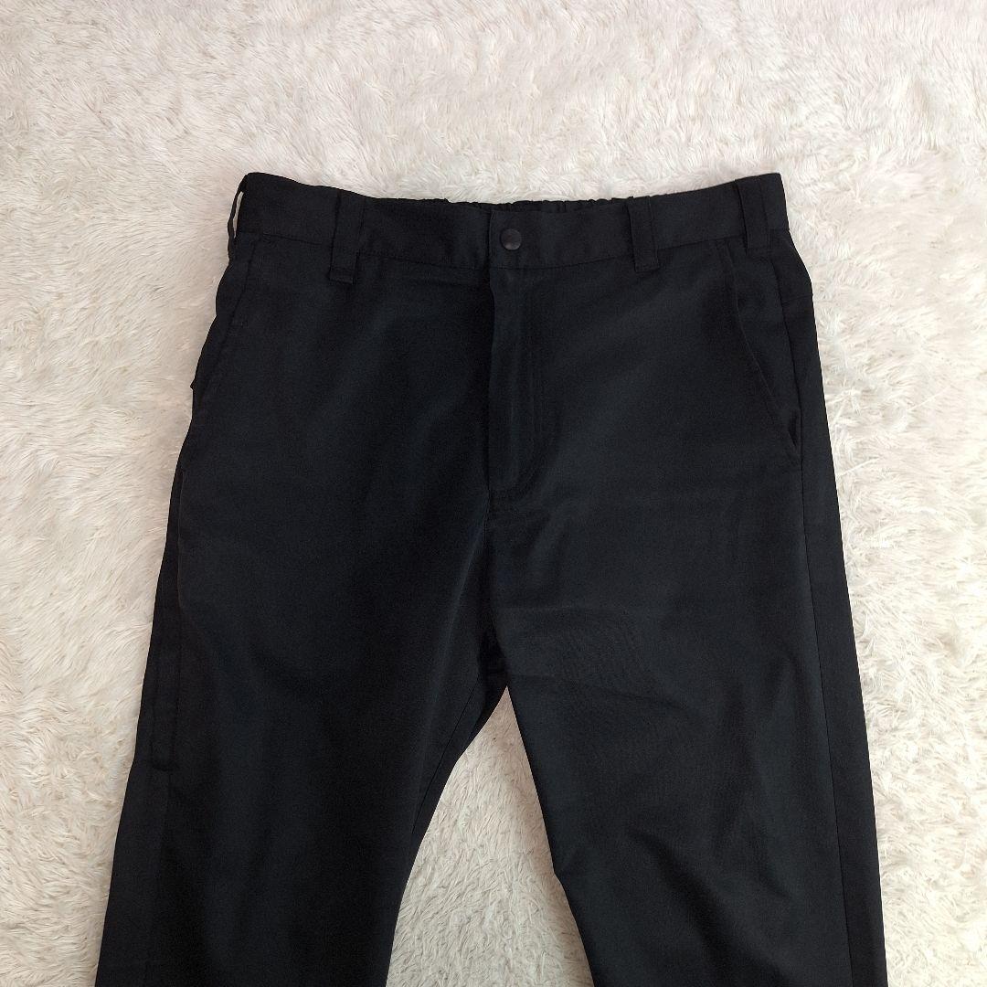 WWS ワークウェアスーツ　セットアップ　洗える　撥水　ストレッチ　ブラック　M