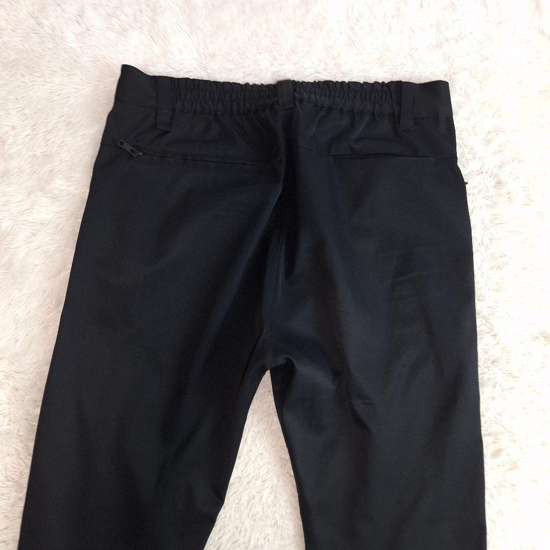 WWS ワークウェアスーツ　セットアップ　洗える　撥水　ストレッチ　ブラック　M