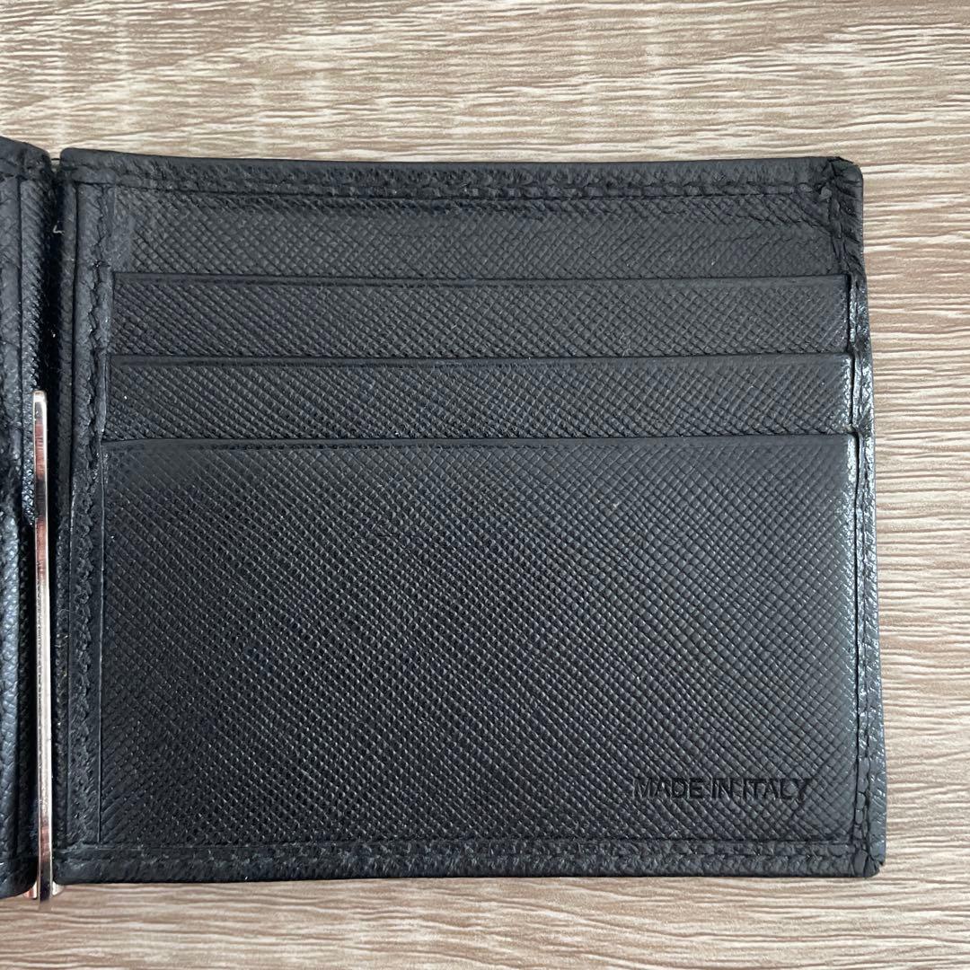 PRADA レザー マネークリップ15000円→8000円　コメントください