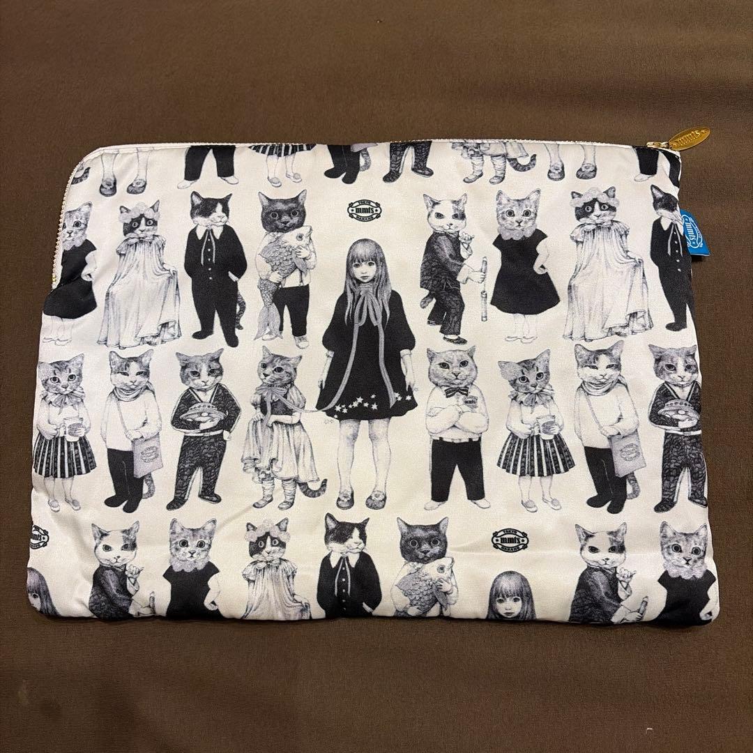 レア　ヒグチユウコ× mmts ポーチ　猫10匹総柄