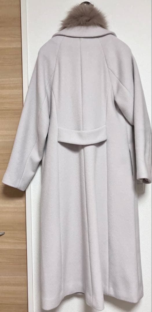 【即購入⭕️】ファーティペット付フレアチェスターコート【ノエラ】