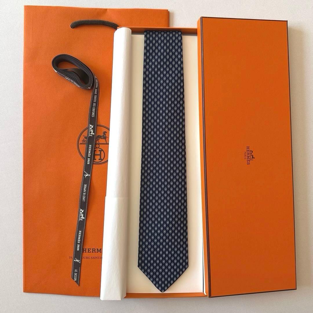 専用です。　　エルメス ネクタイ《オセアンH》 新品 未使用