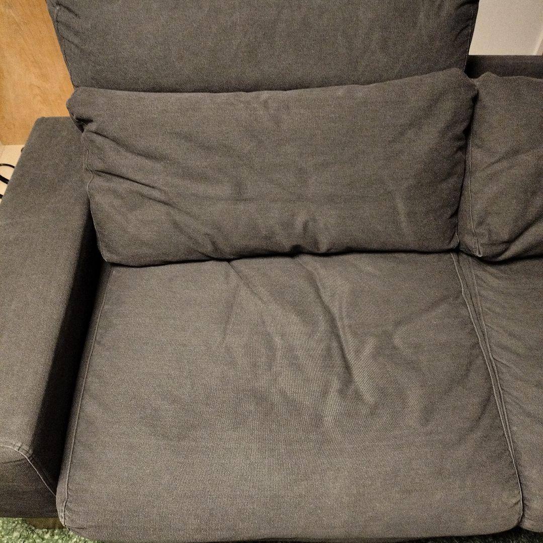 クラッシュゲート ソファ バレット 3人掛け キャンバスグリーン