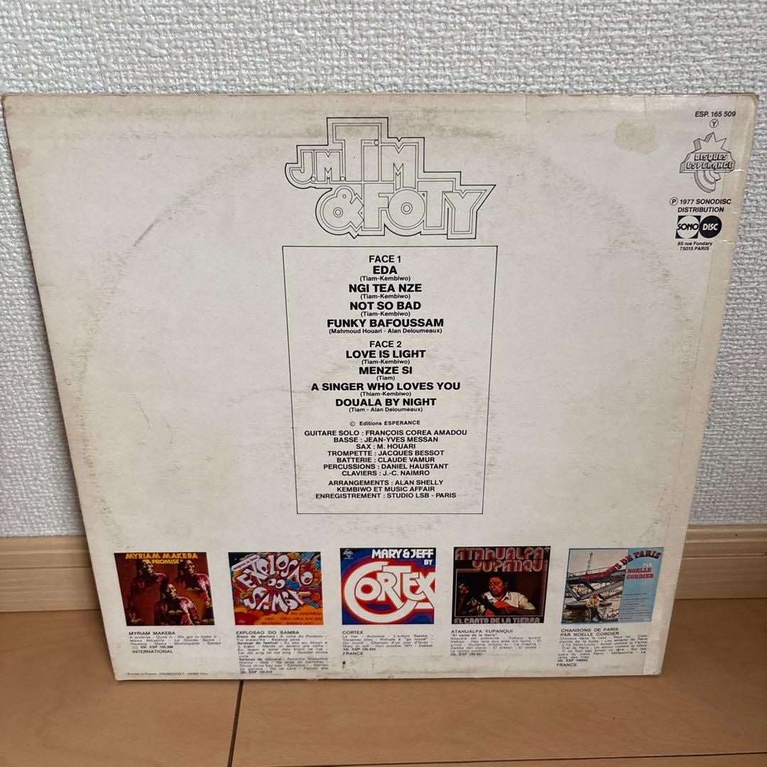 J.M.TIM & FOTY - J.M.TIM & FOTY 1977年LP