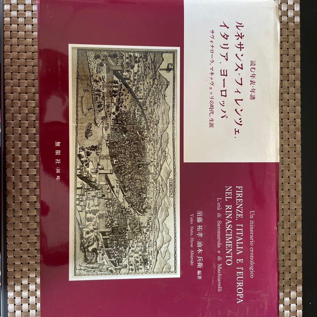 年表 ルネサンス・フィレンツェ、イタリア サヴォナローラとマキャヴェリ時代を俯瞰