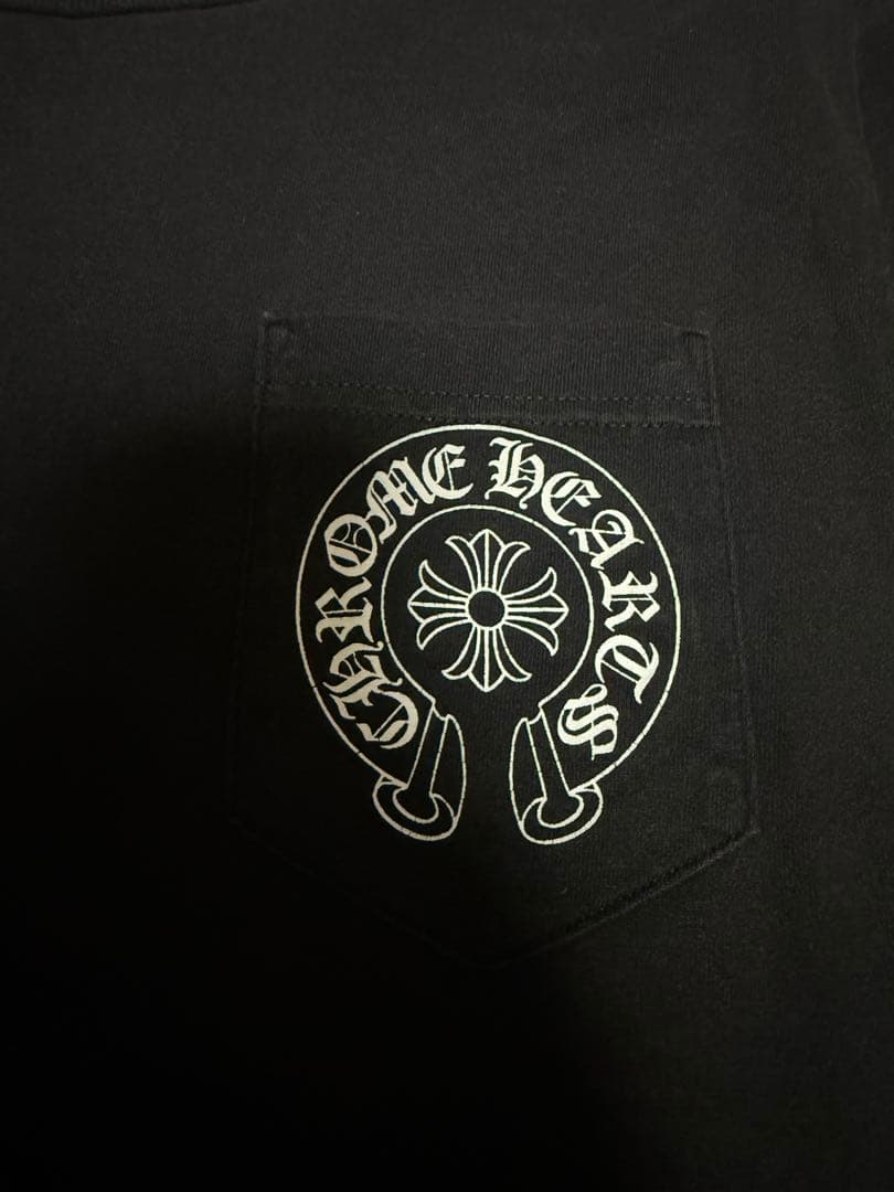 OLD CHROME HEARTS ロンT フローラルクロス