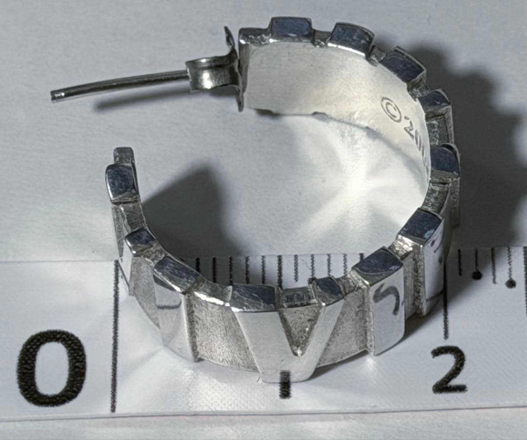 Tiffanyアトラスフープピアス2004ティファニー SV925シルバー925