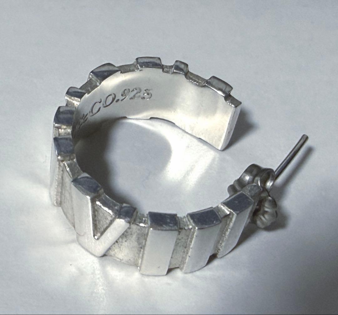 Tiffanyアトラスフープピアス2004ティファニー SV925シルバー925