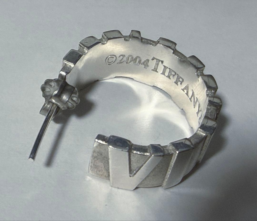 Tiffanyアトラスフープピアス2004ティファニー SV925シルバー925