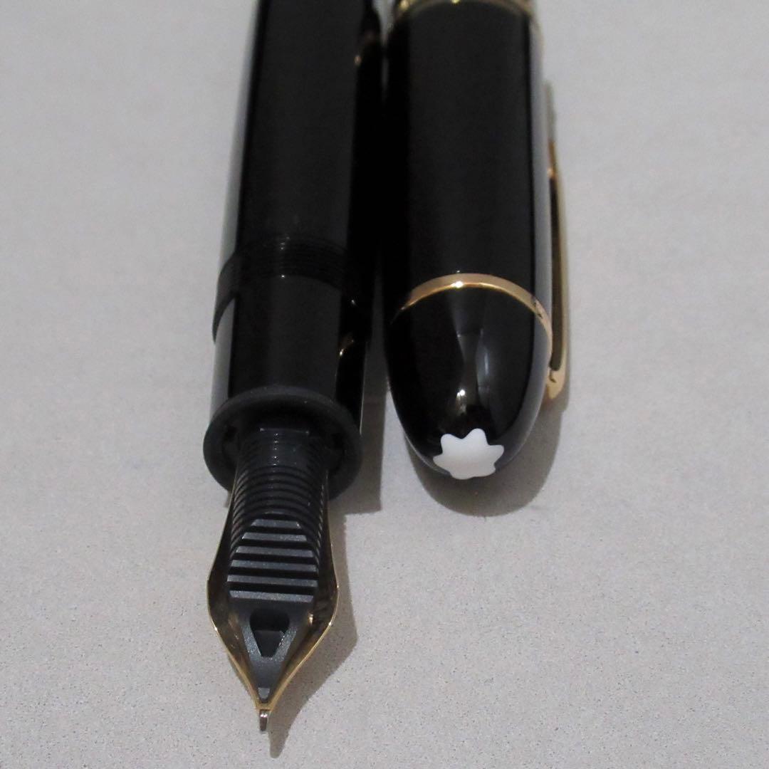 モンブラン 万年筆 149 カリグラフィー カーブドニブ ゴールド 132147