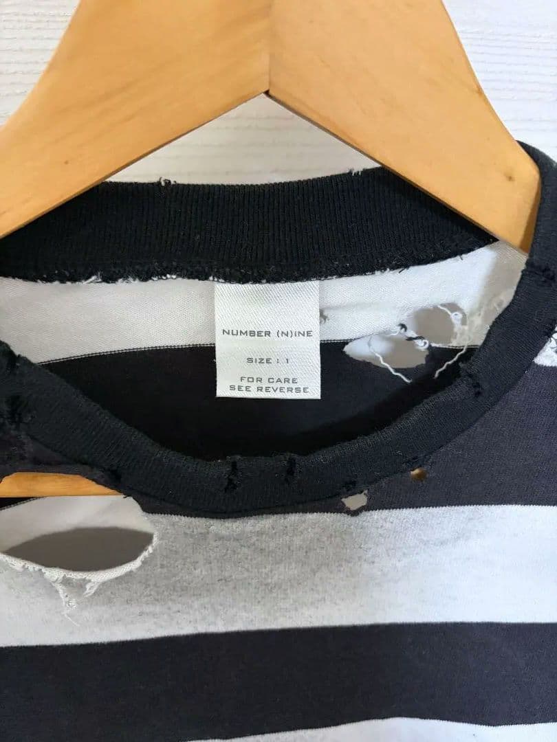NUMBER (N)INE モダンエイジ期 ボーダー　ロンT