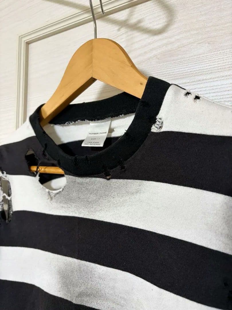 NUMBER (N)INE モダンエイジ期 ボーダー　ロンT