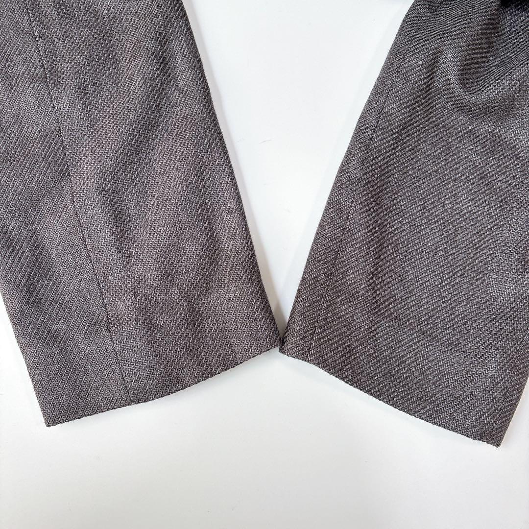 新品⁑ダーマコレクション　シルクコットンセミテーラーコート　チャコールグレー　M