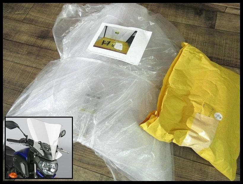 未使用保管 ナショナルサイクル ツアーウィンドスクリーン MT-07 '17～