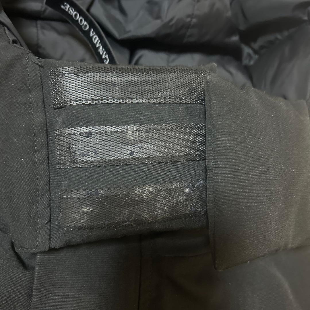 早い者勝ち‼️カナダグース ダウンベスト　ブラック　メンズ　ダウン厚め　希少レア