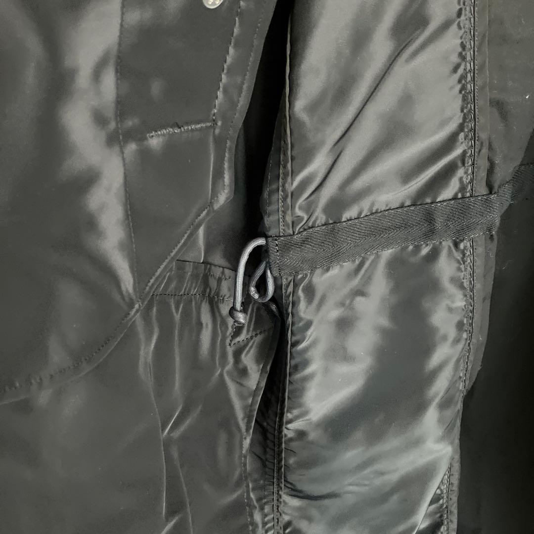 sacai ドッキングミリタリーコート　scm-052 ブラック　size1