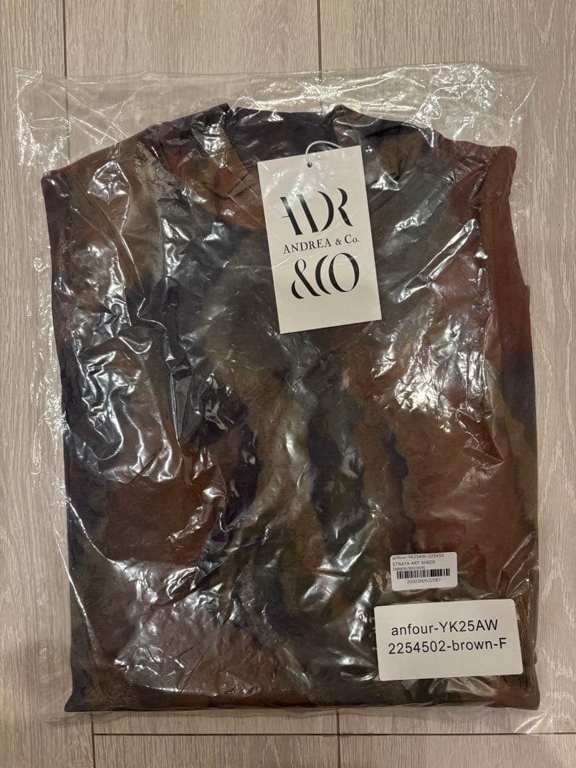 ジャケット・アウター ANDREA&Co. STRATA ART TULLE JACKET+INNER