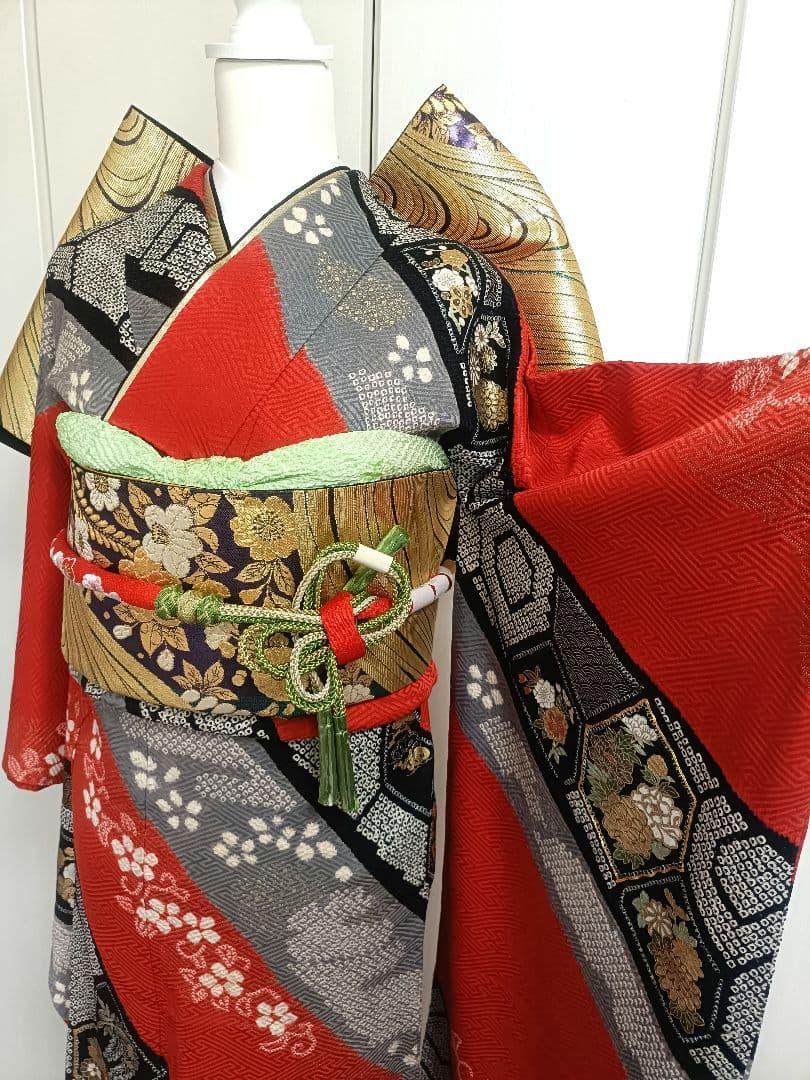 大幅値下げ　正絹振袖　フルセット　成人式　卒業式