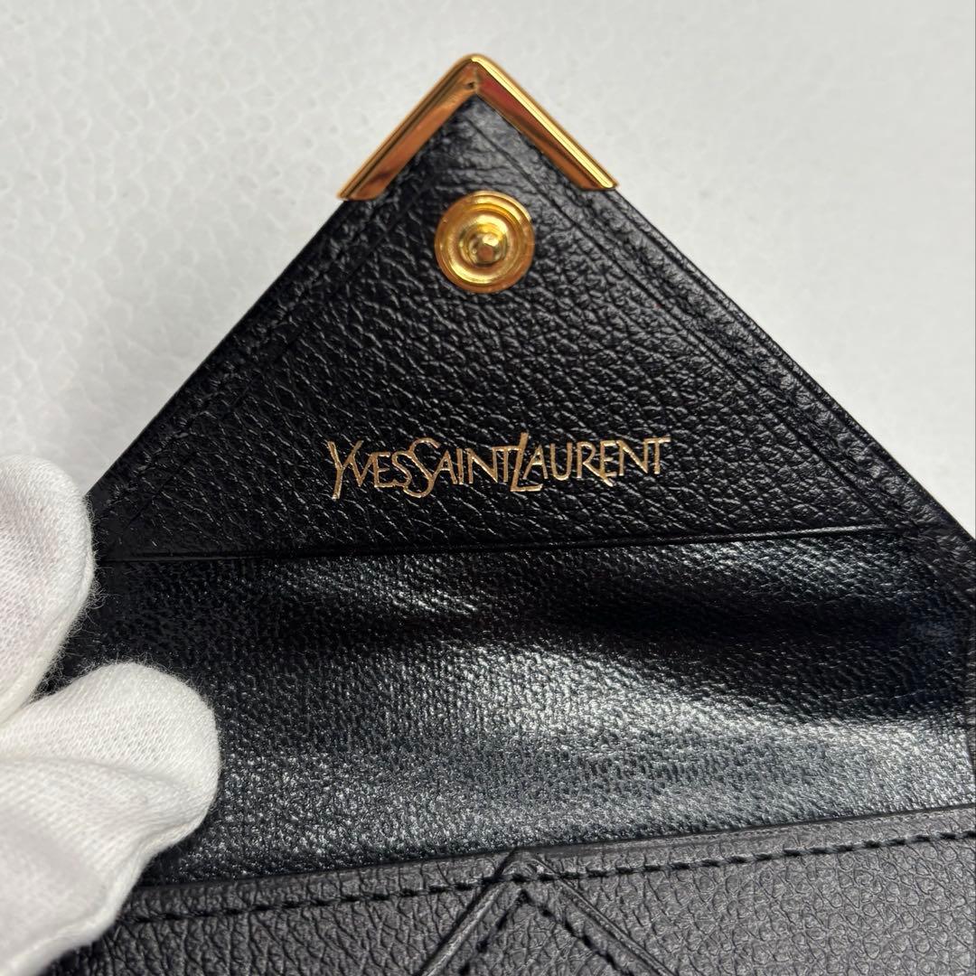 希少♡未使用ヴィンテージYSLイヴサンローランキーケース