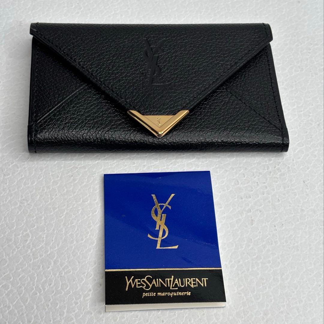 希少♡未使用ヴィンテージYSLイヴサンローランキーケース
