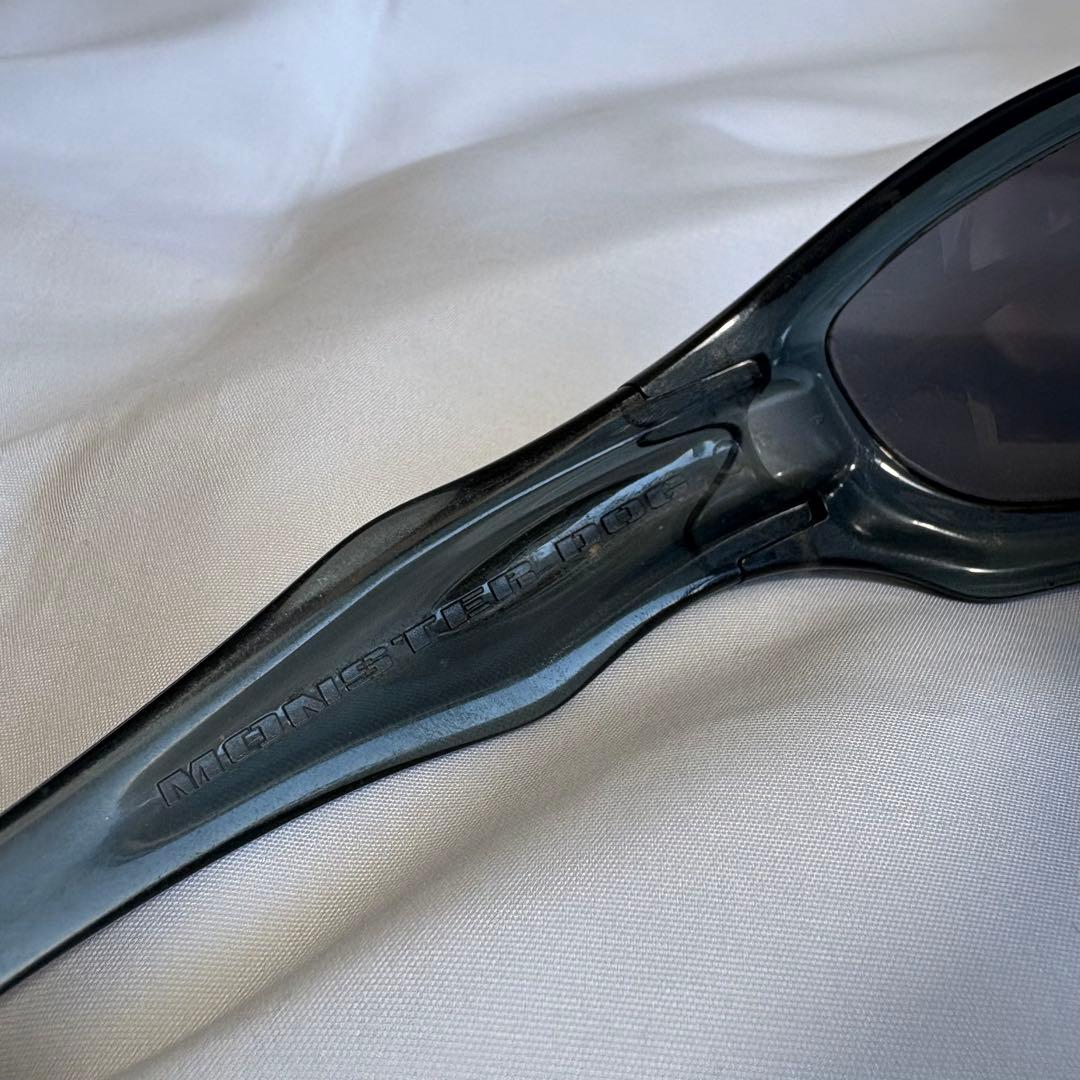 OAKLEY モンスタードッグ サングラス 美品 クリアブルー