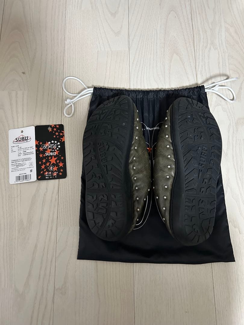 さ　AFB × SUBU 2023 FW Studded Mule